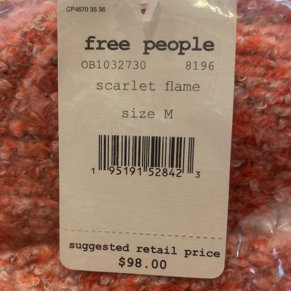 NWT! Free People BFF Cowl Neck Sweater. Various Sizes - Picture 8 of 10